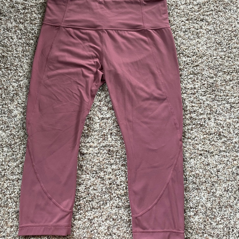 Athleta Mauve Leggings